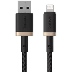 Кабель Baseus Dura Series Cable USB to Lightning 2.4A 1m P10377801U01-00 Black-Gold