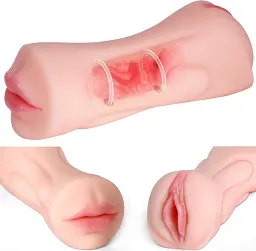 Мастурбатор I’MCUM KissMe Dual Pleasure Mouth & Vagina IM-KMQ204 21 см (IM-KMQ204)