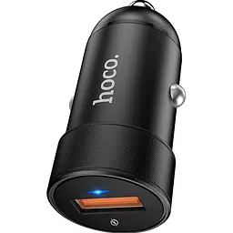 Автомобільний зарядний пристрій Hoco Z32A Flash Power USB-A Black (717788) [151282] - мініатюра 5