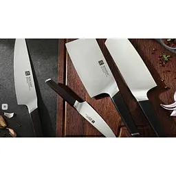 Набір Huo Hou Fire Compound Steel Knife Set (4 ножі з підставкою) HU0033 - мініатюра 6