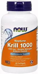 Масло криля Now Foods Krill 1000 мг 60 капсул