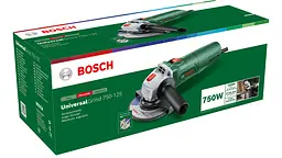 Шліфмашина кутова UniversalGrind 750-125 125мм 750Вт Bosch teh0025446 - мініатюра 3