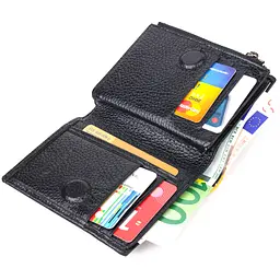 Шкіряний гаманець Canpellini 9,7х11,5х1,5 см acs0025179 - мініатюра 4