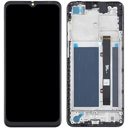 Дисплей ZTE Blade A52/A53 Pro чорний, оригінал PRC, з рамкою