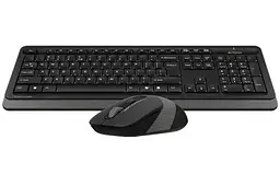 Комплект бездротовий Fstyler FG1010, Black+Grey, клавіатура+миша A4Tech teh0020647 - мініатюра 3