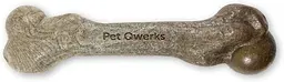 Жувальна кістка для собак Pet Qwerks Zombie BAMBOO BarkBone зі смаком арахісового масла - мініатюра 2