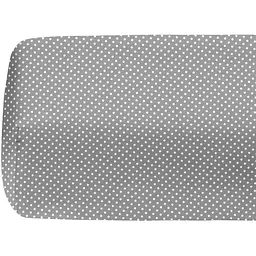 Набір простирадл на резинці Cosas Zigzag & Dots 60х120х12 см (SetSheet_ZigBlueGrey_DropGWhite_120x60) - мініатюра 5