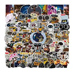 Стікерпак GeekLand WALL-E 60 штук - мініатюра 3