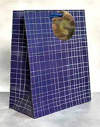 Паперовий пакет 30×39×14.2 см "Геометрія" 12 шт. в упаковці (281625)