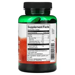 Гарбузова Олія Pumpkin Seed Oil 1000 мг - 100 капсул - мініатюра 2