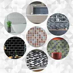 Самоклеюча поліуретанова плитка Wall Sticker 235х235х1 мм (D) SW-00001939 - мініатюра 6