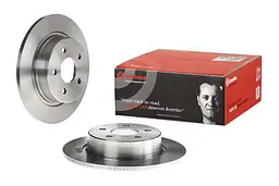 Диск гальмівний невентильований Ford Kuga II, C-max II, Transit V408, 10-25р Brembo (08.B601.10) - мініатюра 2