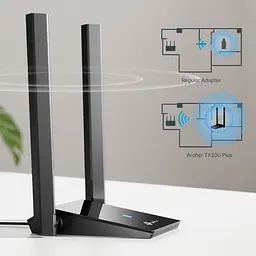 TP-Link WiFi-адаптер Archer TX20U Plus AX1800 USB 3.0 - мініатюра 8