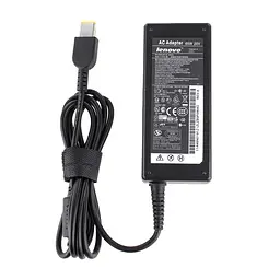 Блок живлення для ноутбука Lenovo 20V, 3.25A, 65W, USB+pin (Square 5 Pin DC Plug), black (без кабеля!)