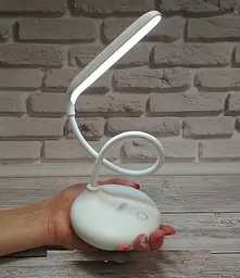 Акумуляторна настільна Led лампа Remax RL-E190 Dawn підставка Білий - мініатюра 9