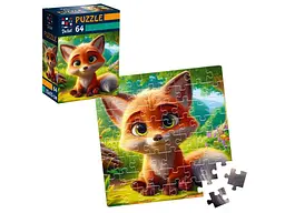 Пазли VLADI TOYS Допитливе лисеня DT1234-07 - мініатюра 2