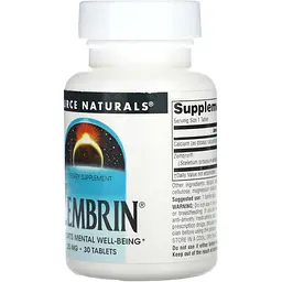 Зембрин Source Naturals 25 мг 30 таблеток - мініатюра 3