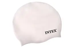 Шапочка для плавання силіконова Intex AquaFlow 55992 від 8 років, 3 кольори - мініатюра 4