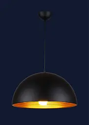 Люстри Loft чорна із золотом Levistella 7528022-1 BK - мініатюра 2