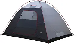 Намет High Peak Tessin 4 Dark Grey/Red (10222) - мініатюра 5