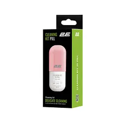 Спрей для очищення 2E PILL 140ml for office equipment +Microfibre 20 cm, white-pink (2E-SK140PN) - мініатюра 4