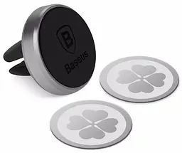 Автотримач Baseus Magnet Car Mount Black - мініатюра 3