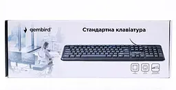 Клавіатура Gembird KB-103-UA Ukr Чорний - мініатюра 3