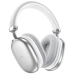 Накладні бездротові навушники Hoco W35 Max Joy Silver - мініатюра 2