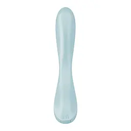 Вибратор Satisfyer G-Spot Wave 2 Ice Blue, имитирует ласки пальцем - миниатюра 4