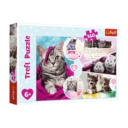 Пазл Trefl Милі кошенята 160 елементів (5900511153712)