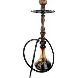 Кальян KARMA HOOKAH 3.3 Brown (Craft XL Red) - мініатюра 2