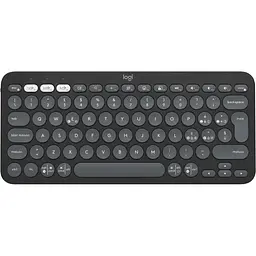 Клавіатура Logitech K380s Pebble Keys 2 Bluetooth Graphite (920-011851) [96063]