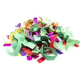 Хлопавка пневматична Devilon Party Poppers 40 см різнокольорові смужки з паперу (400324-2) - мініатюра 3