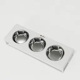 Hollky Base Bar — три миски на підставці (3 × 0,45 л) - мініатюра 5