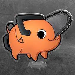 Акрилова колекційна фігурка Chibi Аніме: Людина бензопила Почіта 10 см - мініатюра 2