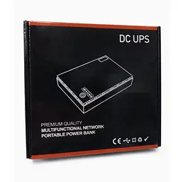 UPS ИБП бесперебойное питание для роутера, терминала ONU, DC 5/9/12V, USB Type-C, Voltronic DC18W 10400mAh - мініатюра 4
