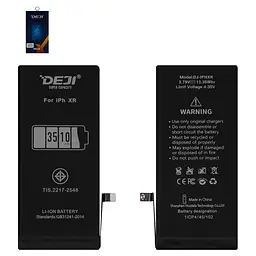 Акумулятор Deji для Apple iPhone XR, Li-ion, 3,79 В, 3510 мАг, original IC