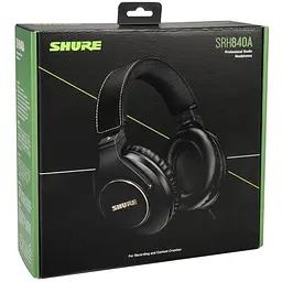 Навушники Shure SRH840A Чорний (11620) - мініатюра 6