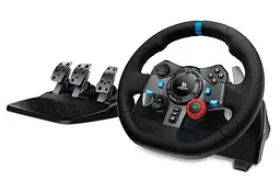 Кермо і педалі Logitech G29 Driving Force Racing Wheel (941-000112) Black