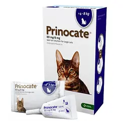 Прінокат для котів краплі на холку KRKA 4 - 8кг (ціна за 1шт)