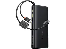 Зовнішній акумулятор (Power Bank) BASEUS Enerfill FC41 145W 25000mAh Black (E0028H, E0028H01)