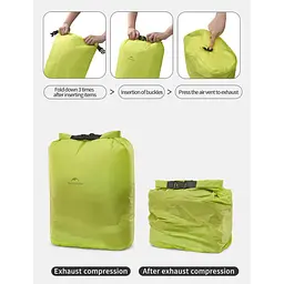 Гермомішок Naturehike 8л (CNK2550XB0) жовтий - мініатюра 4