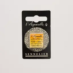 Акварель у кюветах L'Aquarelle Sennelier, S1 S1 - Cadmium Yellow Deep
