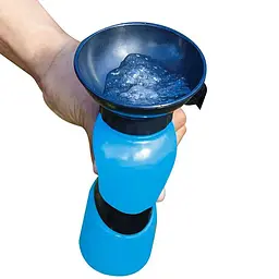Прогулянкова напувалка для собак UFT Aqua Dog AD01 Blue 530 мл - мініатюра 3