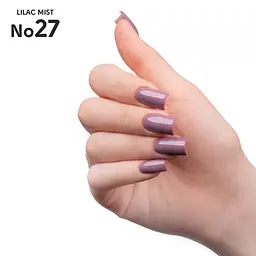 Гель-лак для нігтів 27 Lilac Mist Shelly 12 мл - мініатюра 3