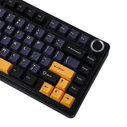 Ігрова механічна клавіатура AULA F75 / Три режими підключення / Greywood V3 Switch / Dark Blue - мініатюра 5