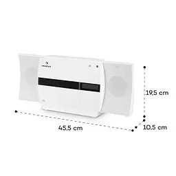 Акустична стереосистема Auna V-20 DAB (10031467) - мініатюра 7