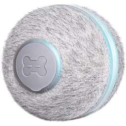 Розумний м'ячик для котів Cheerble Wickedball Mini Artificial Wool C0419 Grey [150921]