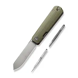 Ніж cкладний Civivi Sendy Milled Green/Red C21004B-1