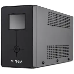 Пристрій безперебійного живлення Vinga LCD 1200VA metal case (VPC-1200M) - мініатюра 6